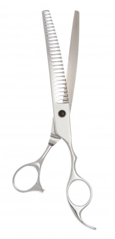 26 tooth curved scissors