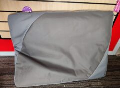 Kazoo “Verandah” dog bed- Large, grey