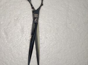 Left handed straight grooming shears 8inch