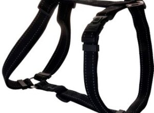 Rogz ‘h’ harness extra large BLACK